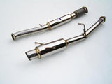 Invidia 02-07 WRX/STi 76mm N1 REGULAR Stainless Steel Tip Cat-back Exhaust Invidia Catback  AXOPROS