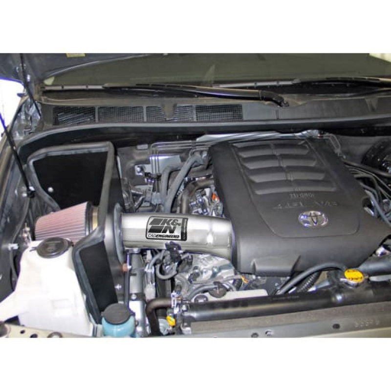 K&N 10-11 Toyota Tundra/Sequoia 4.6L V8 High Flow Performance Intake K&N Engineering Cold Air Intakes  AXOPROS