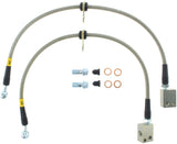 StopTech 07-08 Honda Fit Stainless Steel Brake Lines Stoptech Brake Line Kits  AXOPROS