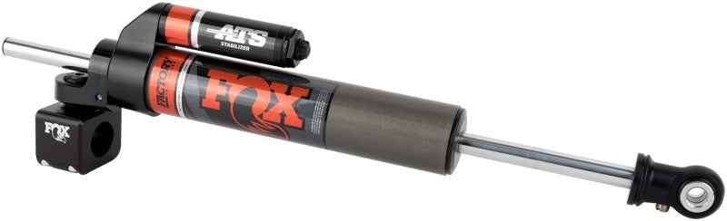 Fox 2007+ Jeep JK 2.0 Factory Series ATS Steering Stabilizer 22.15in Ext L - Orange Heritage Logo FOX Steering Stabilizer  AXOPROS