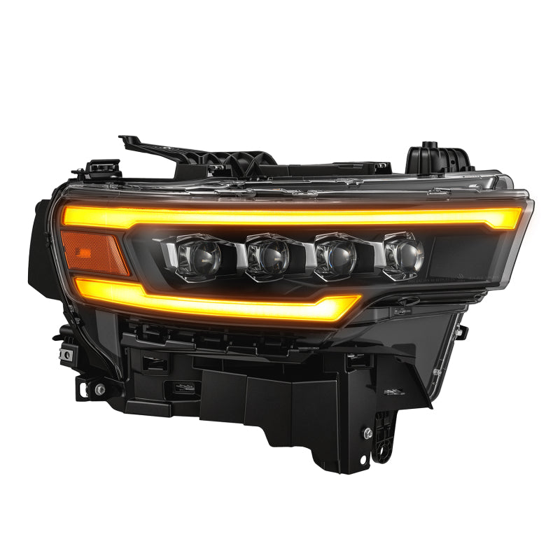 AlphaRex AlphaRex 25-26 Dodge Ram 1500 NOVA LED Proj Headlights- Black w/Activ Lit/ Seq Signal/Switchbk DRL Headlights aftermarket performance part