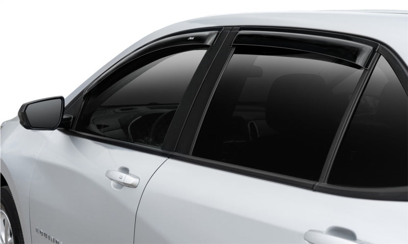 AVS 2018 Chevy Equinox Ventvisor Outside Mount Window Deflectors 4pc - Smoke AVS Wind Deflectors  AXOPROS
