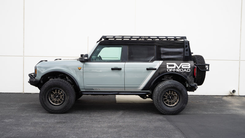 DV8 Offroad 21-23 Ford Bronco Pinch Weld Covers DV8 Offroad Diff Covers  AXOPROS