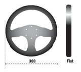 Sparco Steering Wheel 300 Suede Black SPARCO Steering Wheels  AXOPROS