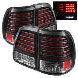 Spyder Toyota Land Cruiser 98-05 LED Tail Lights Black ALT-YD-TLAN98-LED-BK SPYDER Tail Lights  AXOPROS