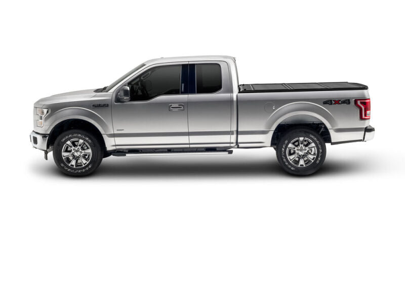 UnderCover 17-20 Ford F-250/F-350 6.8ft Ultra Flex Bed Cover - Matte Black Finish Undercover Bed Covers - Folding  AXOPROS