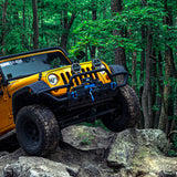 Borne Off-Road 10K Winch - Orange Synthetic Rope Borne Off-Road Winches  AXOPROS