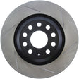 StopTech Power Slot 09 VW CC (Passat CC) / 06-09 Passat (except Syncro) Left Rear Slotted Rotor Stoptech Brake Rotors - Slotted  AXOPROS