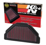 K&N 98-02 Kawasaki ZX6R Ninja/05-08 ZZR600 Air Filter K&N Engineering Air Filters - Direct Fit  AXOPROS