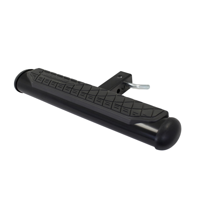 Go Rhino 4in Oval Hitch Step - Black Go Rhino Hitch Accessories  AXOPROS