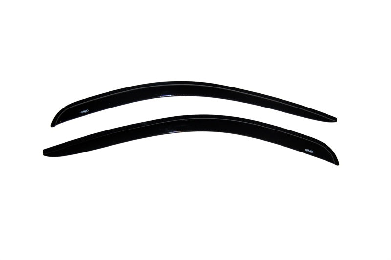 AVS 02-08 Dodge RAM 1500 Standard Cab Ventvisor Outside Mount Window Deflectors 2pc - Smoke AVS Wind Deflectors  AXOPROS