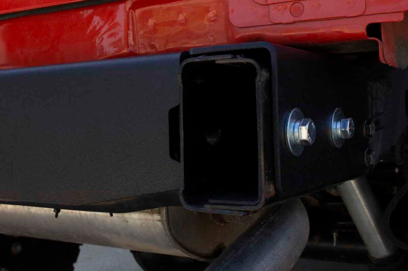 Fishbone Offroad 07-18 Jeep Wrangler JK Rubicon/Unlimited Rear Bumper Delete Fishbone Offroad Bumpers - Steel  AXOPROS