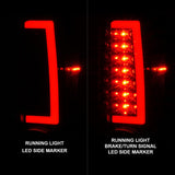 ANZO 2004-2012 Chevrolet Colorado/ GMC Canyon LED Tail Lights w/ Light Bar Black Housing ANZO Tail Lights  AXOPROS