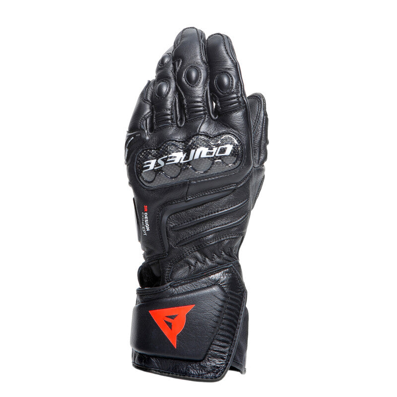 Dainese Carbon 4 Long Leather Gloves Black/Black/Black - Large Dainese Gloves  AXOPROS