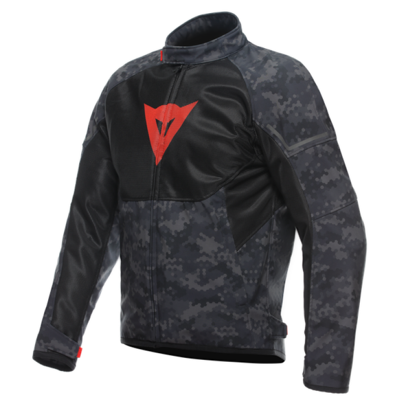 Dainese Ignite Air Tex Jacket Camo-Gray/Black/Fluorescent-Red Size - 56 Dainese Jackets - Textile  AXOPROS