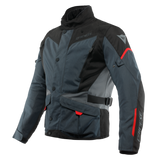 Dainese Tempest 3 D Dry Jacket Ebony/Black/Lava Red Size - 52 Dainese Jackets - Textile  AXOPROS