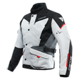 Dainese Tempest 3 D Dry Jacket Glacier Gray/Black/Lava Red Size - 48 Dainese Jackets - Textile  AXOPROS
