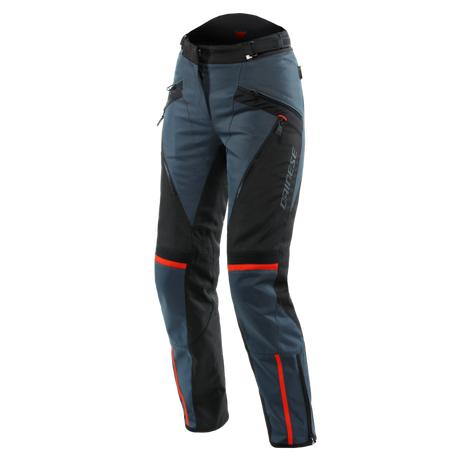 Dainese Tempest 3 Lady D-Dry Pants Ebony/Black/Lava-Red Size - 48 Dainese Pants  AXOPROS