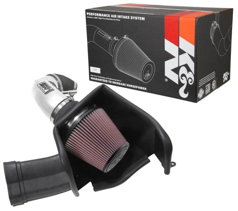 K&N 2018 Ford Mustang GT V8 5.0L F/I Typhoon Air Intake K&N Engineering Cold Air Intakes  AXOPROS