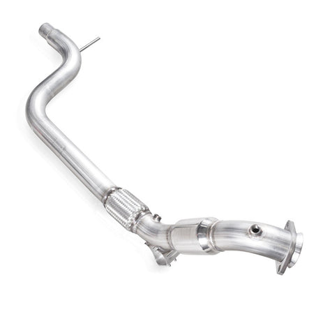 Stainless Works 2015-16 Mustang Downpipe 3in High-Flow Cats Factory Connection Stainless Works Downpipes  AXOPROS