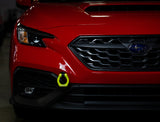 Mishimoto 2022+ Subaru WRX Front Tow Hook Neon Yellow Mishimoto Tow Hooks  AXOPROS