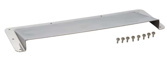 Kentrol 78-95 Jeep CJ/Wrangler YJ Hood Vent Air Scoop - Polished Silver Kentrol Hoods  AXOPROS