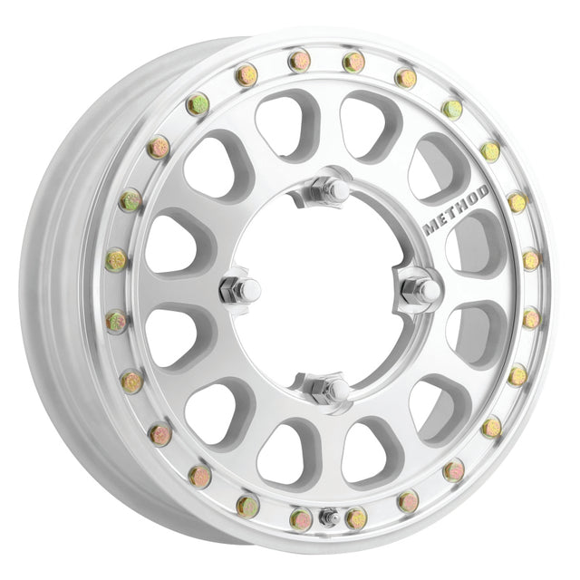 Method MR401-R UTV Beadlock 15x5 / 5+0/43mm Offset / 4x156 / 127mm CB Machined - Raw Wheel Method Wheels Wheels - Cast  AXOPROS