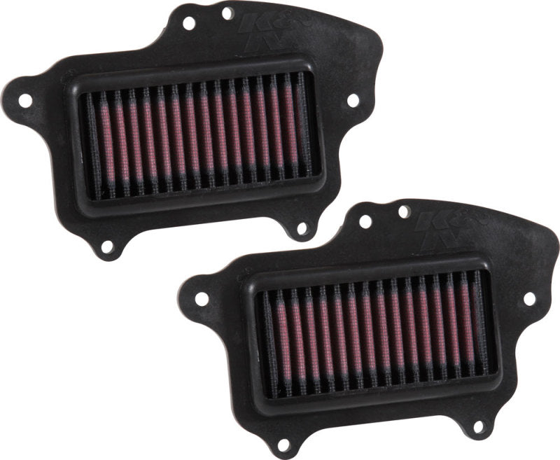 K&N 16-17 Suzuki Boulevard M90 1462CC Replacement Drop In Air Filter (Set of 2) K&N Engineering Air Filters - Direct Fit  AXOPROS