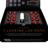 Mishimoto Aluminum Locking Lug Nuts 1/2 X 20 23pc Set Neo Chrome Mishimoto Lug Nuts  AXOPROS