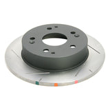 DBA 01-06 Honda Civic Type R Rear 4000 Series T3 Slotted Rotor DBA Brake Rotors - Slotted  AXOPROS