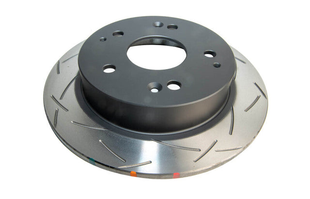 DBA 01-06 Honda Civic Type R Rear 4000 Series T3 Slotted Rotor DBA Brake Rotors - Slotted  AXOPROS