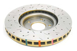 DBA 03-05 Evo 8/9 Front Drilled & Slotted 4000 Series Rotor DBA Brake Rotors - Slot & Drilled  AXOPROS