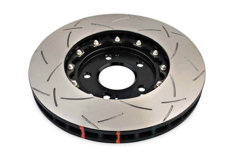 DBA 03-05 Evo 8/9 Front Slotted 5000 Series 2 Piece Rotor Assembled w/ Black Hat DBA Brake Rotors - 2 Piece  AXOPROS