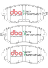 DBA 03-05 Subaru WRX / 08 Subaru WRX SP500 Front Brake Pads DBA Brake Pads - Performance  AXOPROS