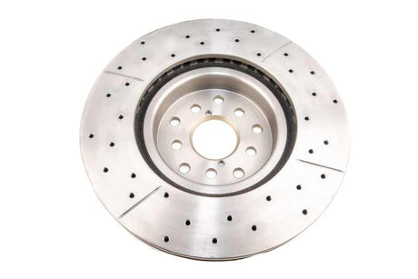 DBA 05-08 Legacy GT Front Drilled & Slotted Street Series Rotor DBA Brake Rotors - Slot & Drilled  AXOPROS