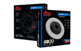 DBA 05-08 Legacy GT Front Drilled & Slotted Street Series Rotor DBA Brake Rotors - Slot & Drilled  AXOPROS