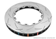 DBA 05-12 Corvette Z06 Front Slotted 5000 Series Replacement Rotor DBA Brake Rotors - 2 Piece  AXOPROS