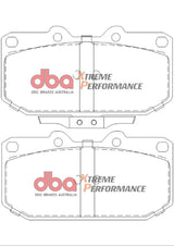 DBA 06-07 Subaru WRX XP650 Front Brake Pads DBA Brake Pads - Performance  AXOPROS
