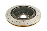 DBA 06-07 WRX / 05-08 LGT Rear Drilled & Slotted 4000 Series Rotor DBA Brake Rotors - Slot & Drilled  AXOPROS
