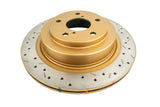 DBA 06-07 WRX / 05-08 LGT Rear Drilled & Slotted 4000 Series Rotor DBA Brake Rotors - Slot & Drilled  AXOPROS