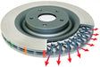 DBA 07-17 Kia Stinger Series CK GT 330S/330Si 3.3L V6 Rear Slotted 4000 T3 Series Rotor DBA Brake Rotors - Slotted  AXOPROS