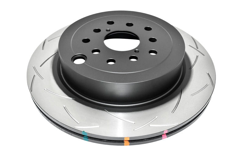 DBA 08-10 STi/2017 BRZ w/Perf. Pkg. Dual-Drilled Rear Slotted 4000 Series Rotor DBA Brake Rotors - Slotted  AXOPROS