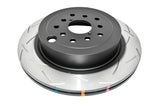 DBA 08-10 STi/2017 BRZ w/Perf. Pkg. Dual-Drilled Rear Slotted 4000 Series Rotor DBA Brake Rotors - Slotted  AXOPROS