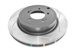 DBA 08-15 Mitsubishi Evolution X Rear Slotted 4000 Series Rotor DBA Brake Rotors - Slotted  AXOPROS