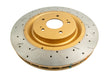 DBA 08+ EVO X Front Drilled & Slotted 4000 Series Rotor DBA Brake Rotors - Slot & Drilled  AXOPROS