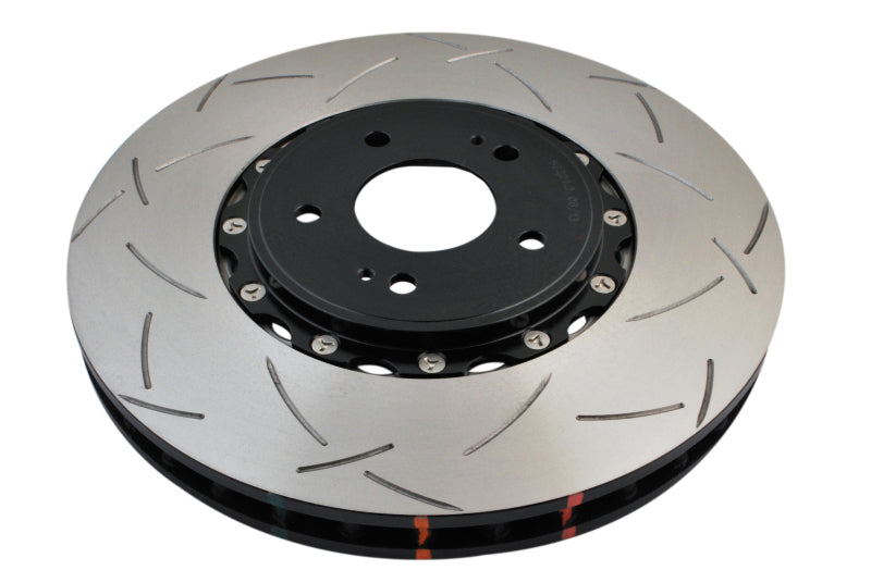 DBA 08+ EVO X Front Slotted 5000 Series 2 Piece Rotor Assembled w/ Black Hat DBA Brake Rotors - 2 Piece  AXOPROS