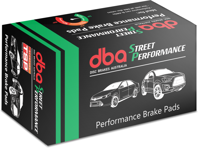 DBA 08 Subaru WRX SP500 Rear Brake Pads DBA Brake Pads - Performance  AXOPROS