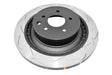 DBA 09+ Nissan 370Z Sport / Infiniti G37 Sport Rear Slotted 4000 Series Rotor DBA Brake Rotors - Slotted  AXOPROS
