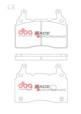 DBA 10-24 Chevrolet Camaro SS RP Performance Front Brake Pads DBA Brake Pads - Racing  AXOPROS