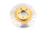 DBA 12+ Subaru/Scion BRZ/FR-S Limited & Premium (US Spec) Front Drilled & Slotted 4000 Series Rotor DBA Brake Rotors - Slot & Drilled  AXOPROS
